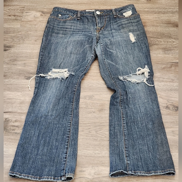 Y2K McBling Baby Phat Boot Cut Denim Blue Jeans - Picture 2 of 7